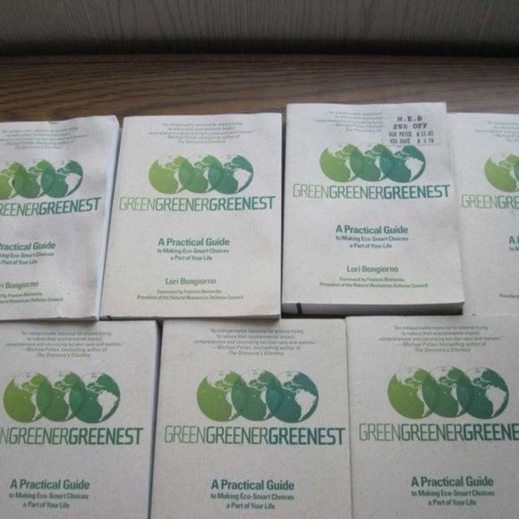 Green Greener Greenest Lori Bongiorno EcoSmart Book Perigee 0399534032 Save $! - Picture 7 of 11